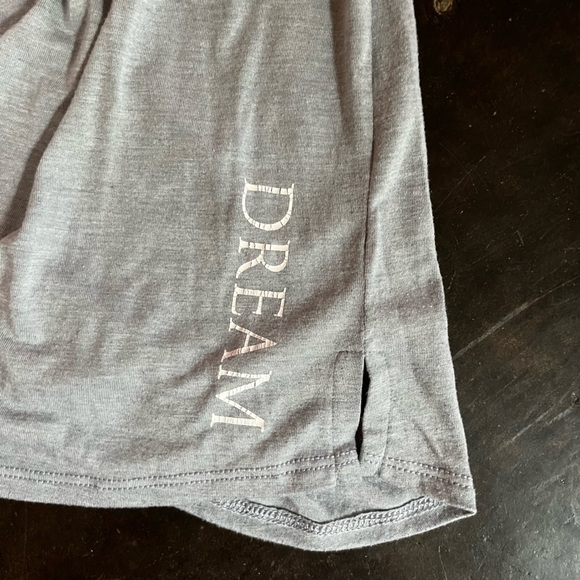 Victoria Secret Gray Henley “Dream” Sleep Shirt, XL - Picture 2 of 8